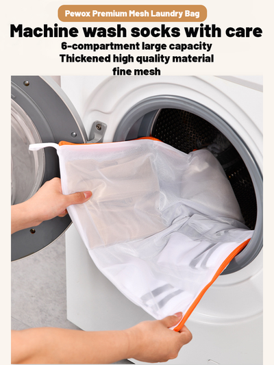 Pewox Premium Mesh Sock Laundry Bag