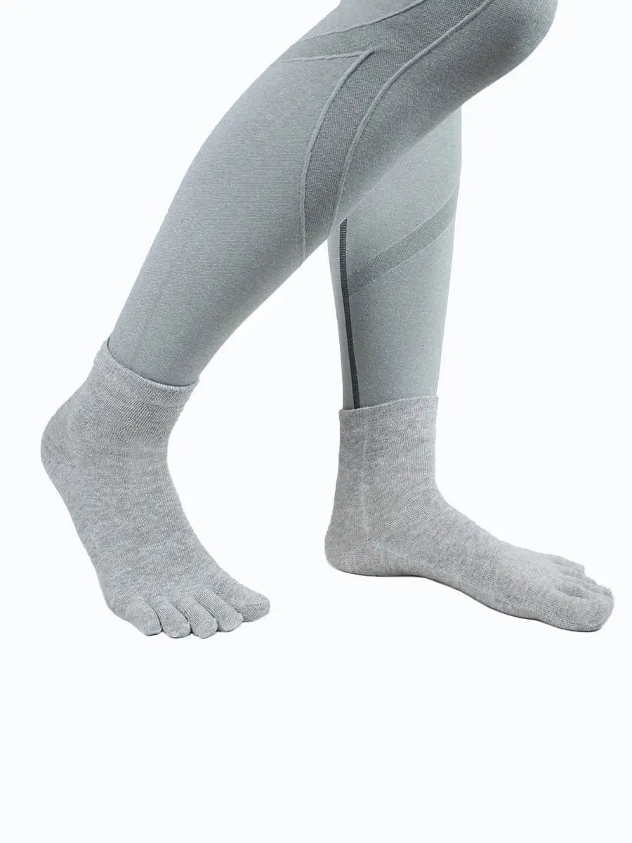 Premium-"6 Pairs"-Women's Five-toe Ankle Socks