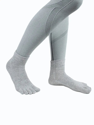 Premium-"6 Pairs"-Women's Five-toe Ankle Socks
