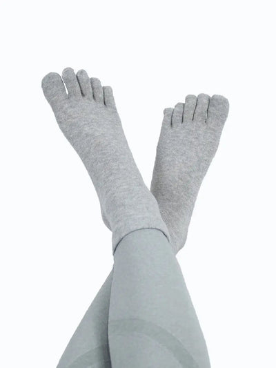 Premium-"6 Pairs"-Women's Five-toe Ankle Socks
