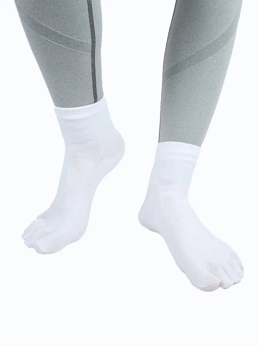 Premium-"6 Pairs"-Women's Five-toe Ankle Socks