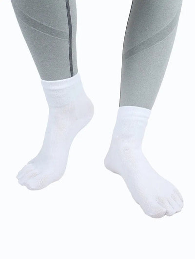Premium-"6 Pairs"-Women's Five-toe Ankle Socks