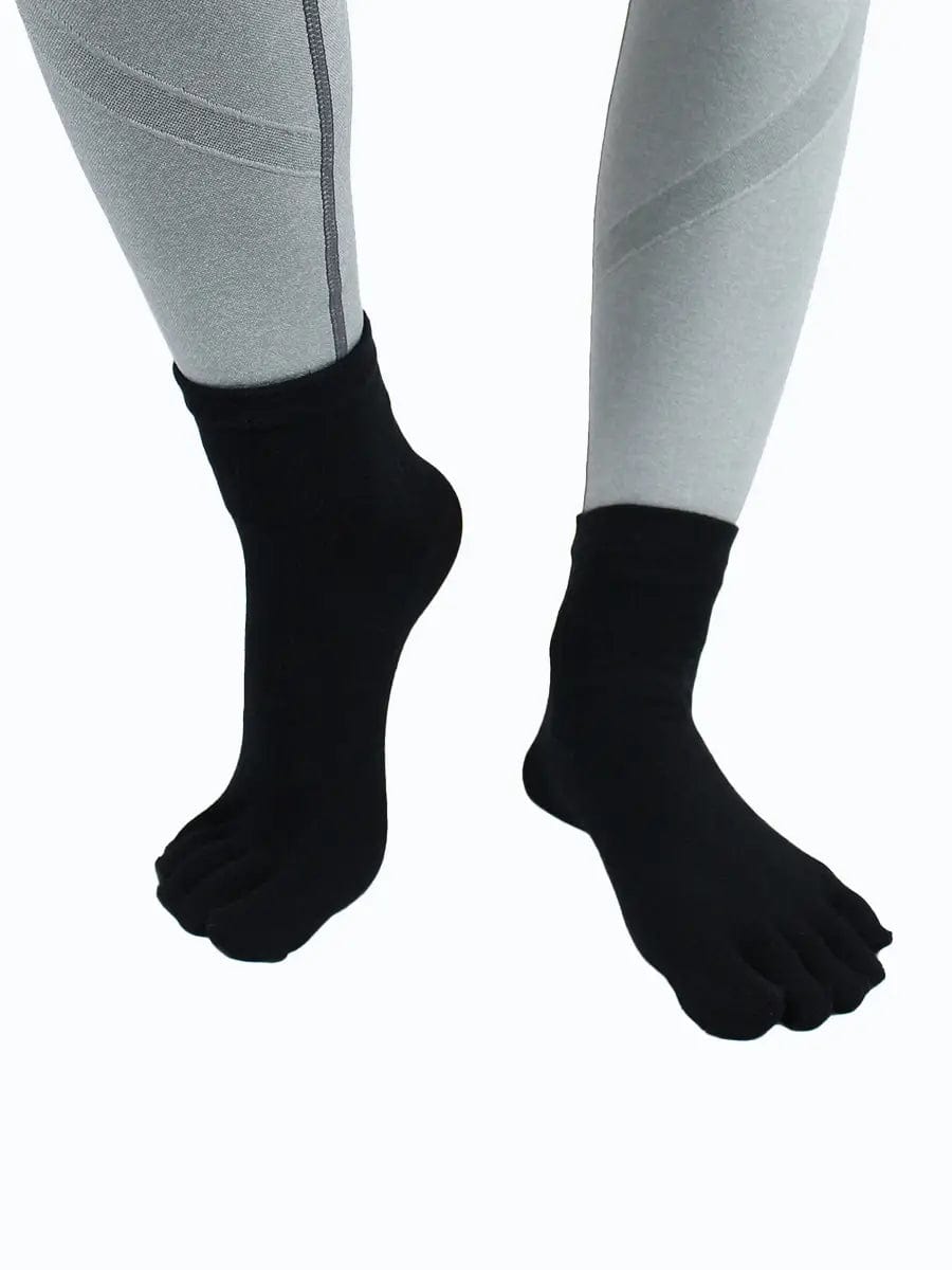 Premium-"6 Pairs"-Women's Five-toe Ankle Socks